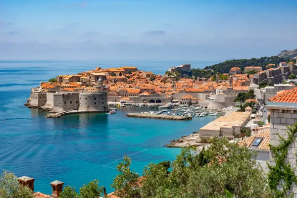Vista de Dubrovnik, Croacia