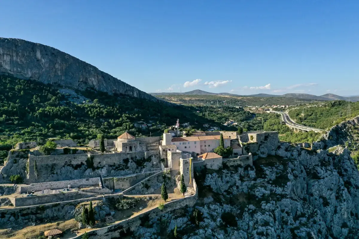 Fortaleza de Klis cerca de Split, escenario de rodaje de Juego de Tronos