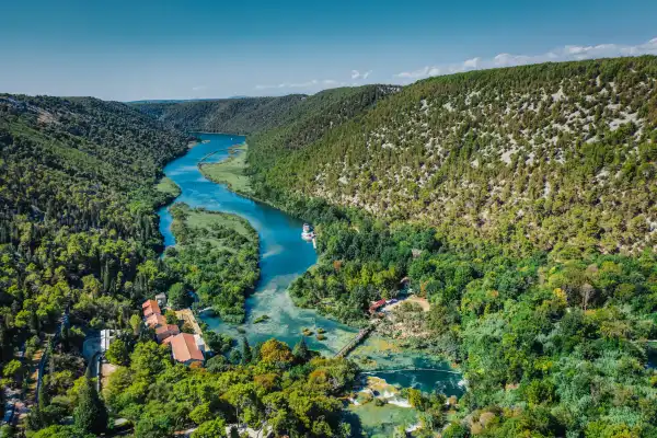Cascadas del Parque Nacional de Krka, Croacia
